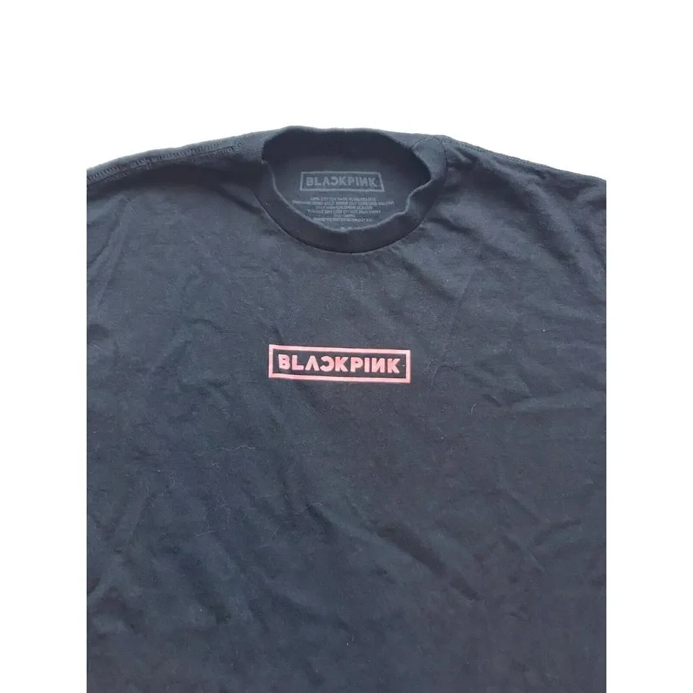 Blackpink Shirt Adult Medium‎ Black Born Pink Official World Tour K-Pop Mens - Picture 3 of 8